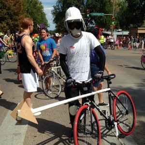 Stormtrooper bicycle